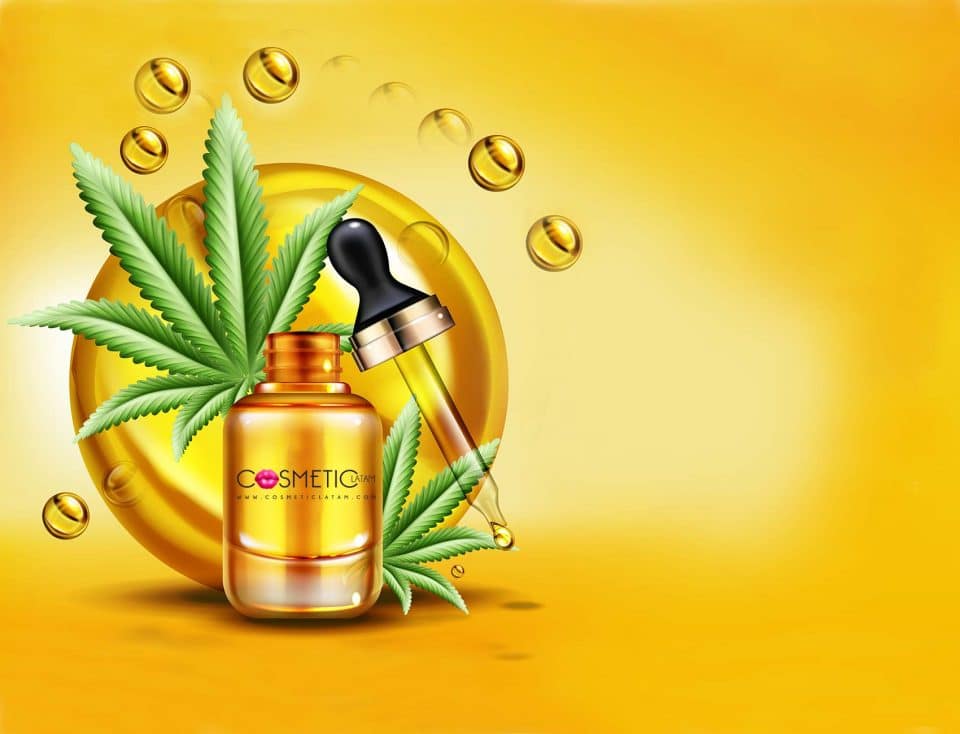 Cannabidiol Aceite de Cannabi para el rostro