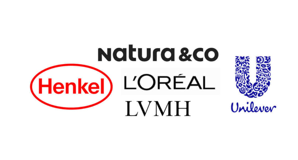 empresas de cosméticos? Henkel, L'Oréal, LVMH, Natura & Co y Unilever