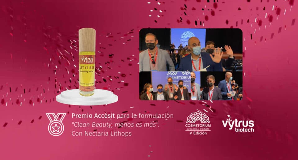 PREMIO COSMETORIUM 2021 - Clean Beauty, menos es - Vytrus