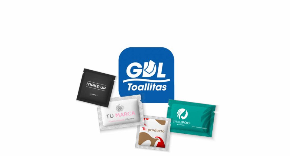 Fabricante de toallitas húmedas, sobres y sachets individuales personalizados