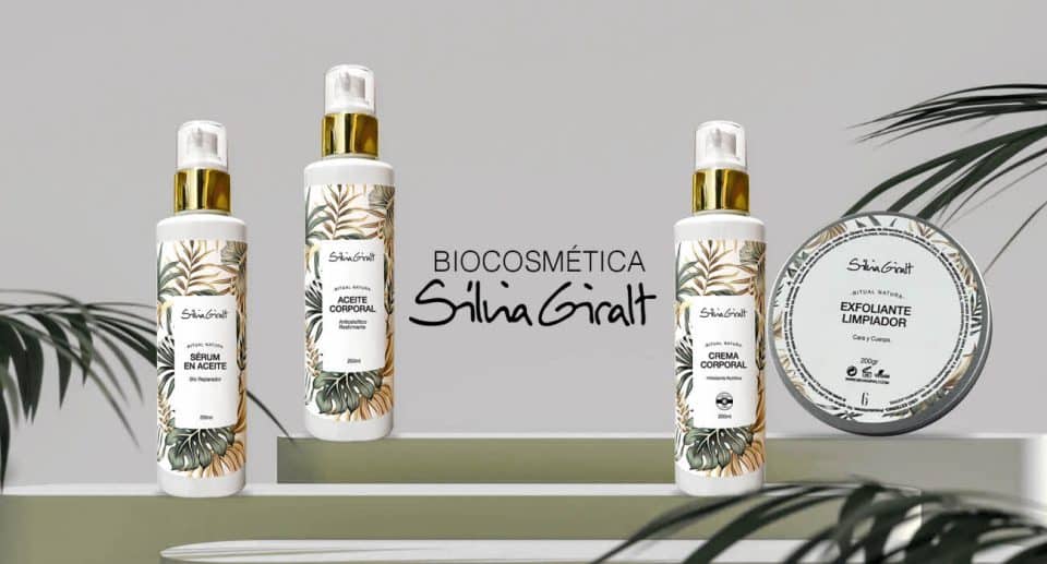 Silvia Giralt lanza su línea de productos de biocosmética natural